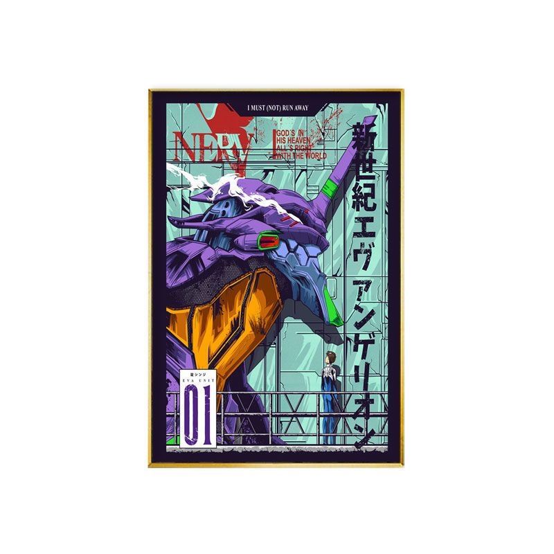 Evangelion Anime Merchandise - EVA-01 TEST TYPE, Mercancía de Anime,