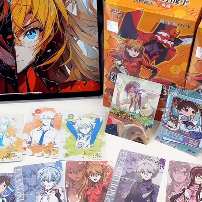Evangelion Anime Merchandise - Auténticas Tarjetas Coleccionables de la Serie