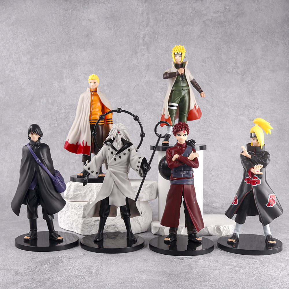 Rare Anime Merchandise - 6 unids/set nueva figura de Naruto