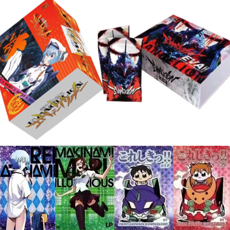 Evangelion Anime Merchandise - Tarjetas Coleccionables Originales KAYOU Neon Genesis