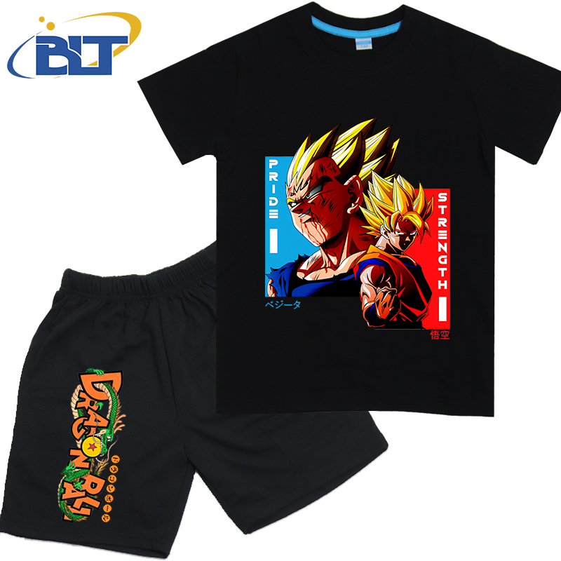 Anime Girl Merchandise - Conjunto de camiseta de Anime Dragon
