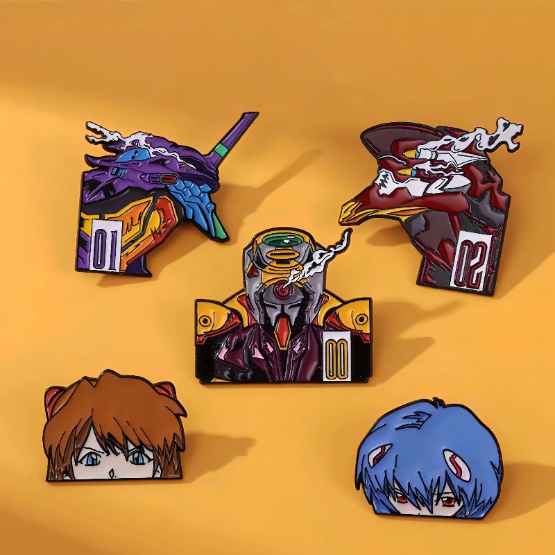 Evangelion Anime Merchandise - Broche Metálico Neon Genesis, Ayanami Rei