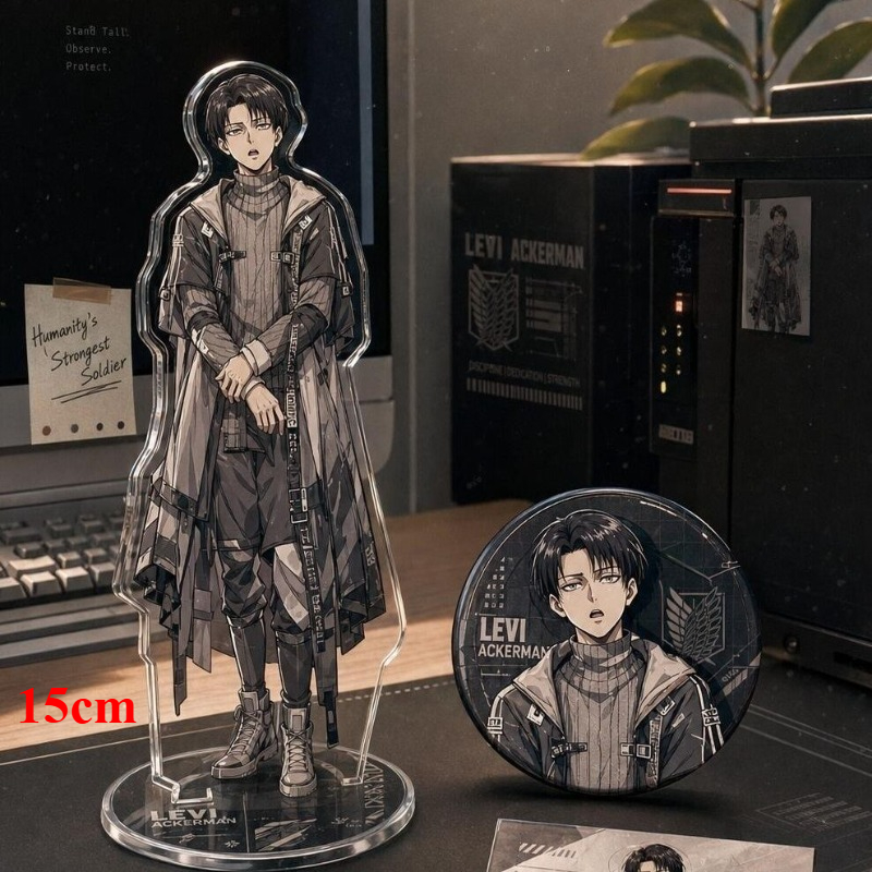 Windbreaker Anime Merchandise - Set de Figuras y Placas Acrílicas