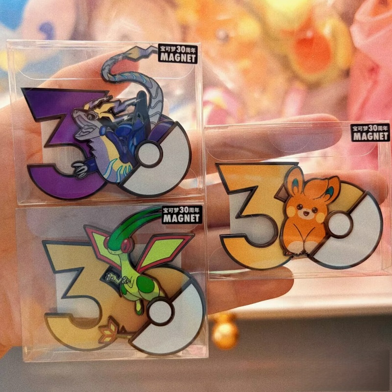 Anime Merchandise Types - Imán de Refrigerador Original de Pokémon