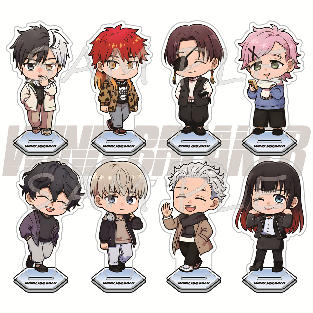 Windbreaker Anime Merchandise - WIND BREAKER Versión Casual Diaria Figuras