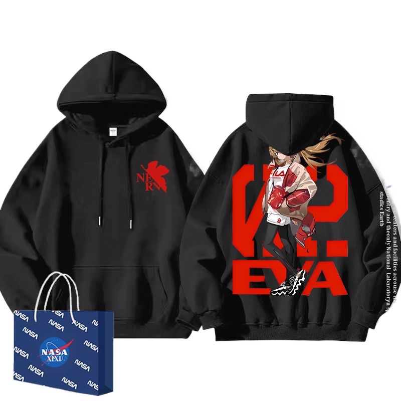 Evangelion Anime Merchandise - Sudadera con Capucha de Anime EVA