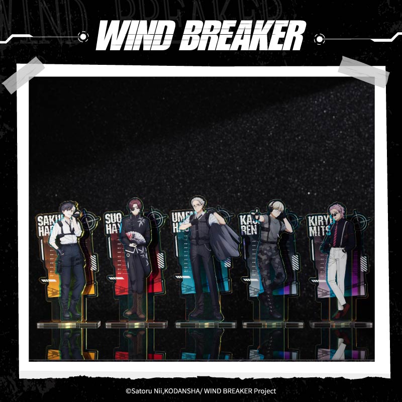 Windbreaker Anime Merchandise - Aniplex En Stock Wind Breaker Acrylic