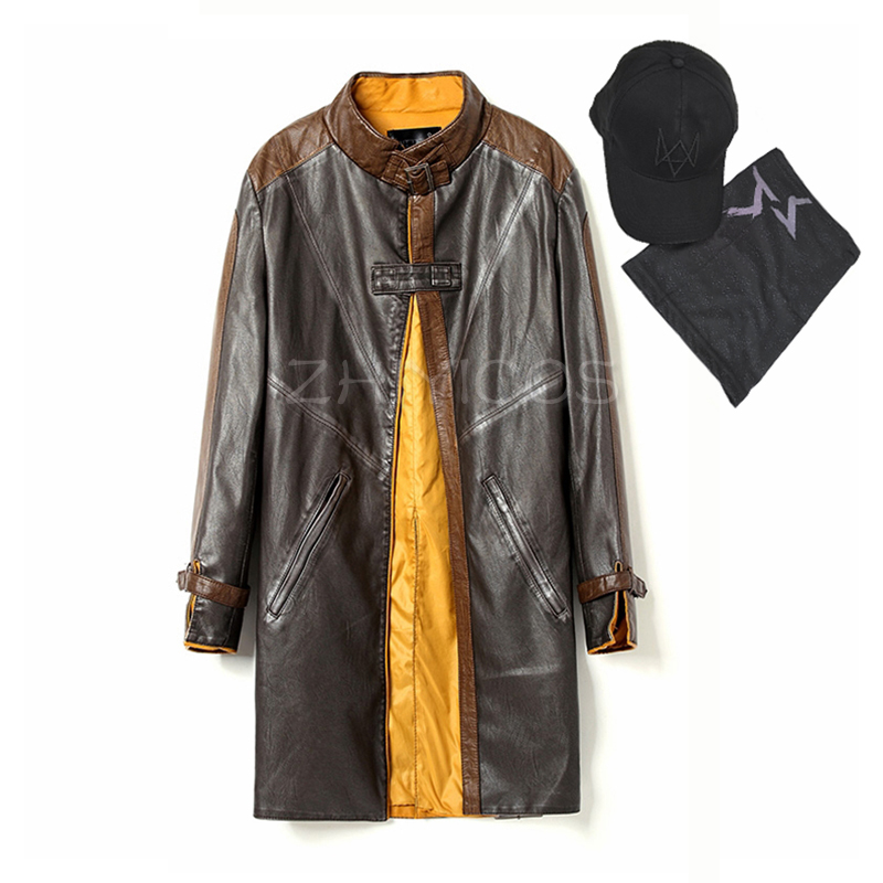 Windbreaker Anime Merchandise - Disfraz de Aiden Pearce, Chaqueta de