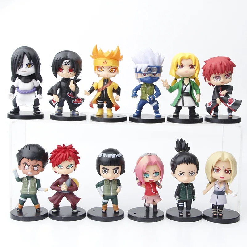 Figuras de Anime Naruto de 8 c - Rare Anime Merchandise reseña y precio