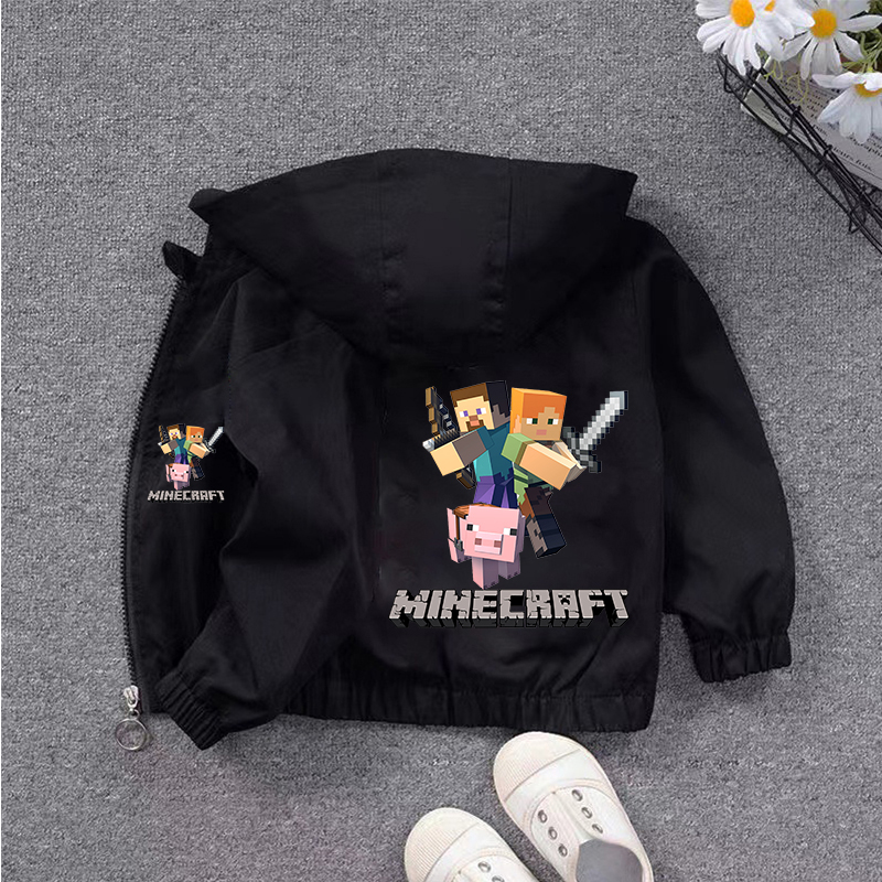 Chaqueta Minec Rafted con esta - Windbreaker Anime Merchandise reseña y precio