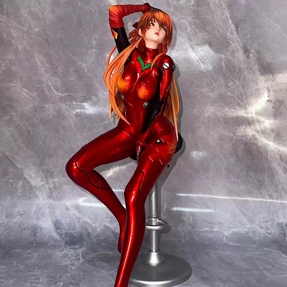 Figura Estática de Asuka en Tr - Evangelion Anime Merchandise reseña y precio