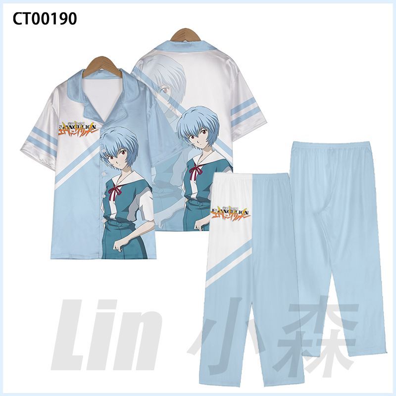 Pijamas de Anime EVA Ayanami R - Evangelion Anime Merchandise reseña y precio