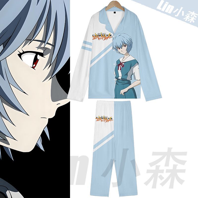 Pijamas de Anime EVA Ayanami R - Evangelion Anime Merchandise reseña y precio