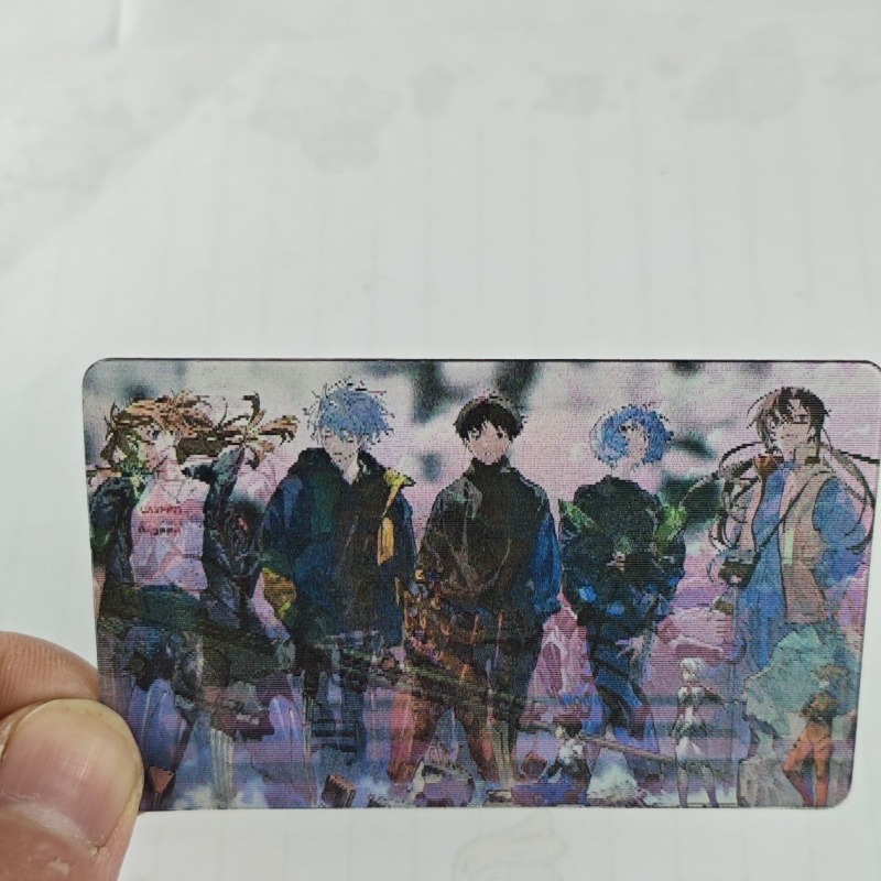 Tarjetas EVA Shinji Rei Asuka  - Evangelion Anime Merchandise reseña y precio