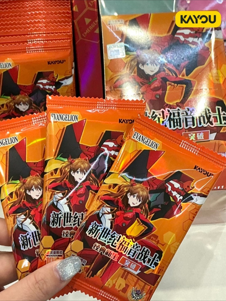 Tarjetas EVA de Neon Genesis E - Evangelion Anime Merchandise reseña y precio