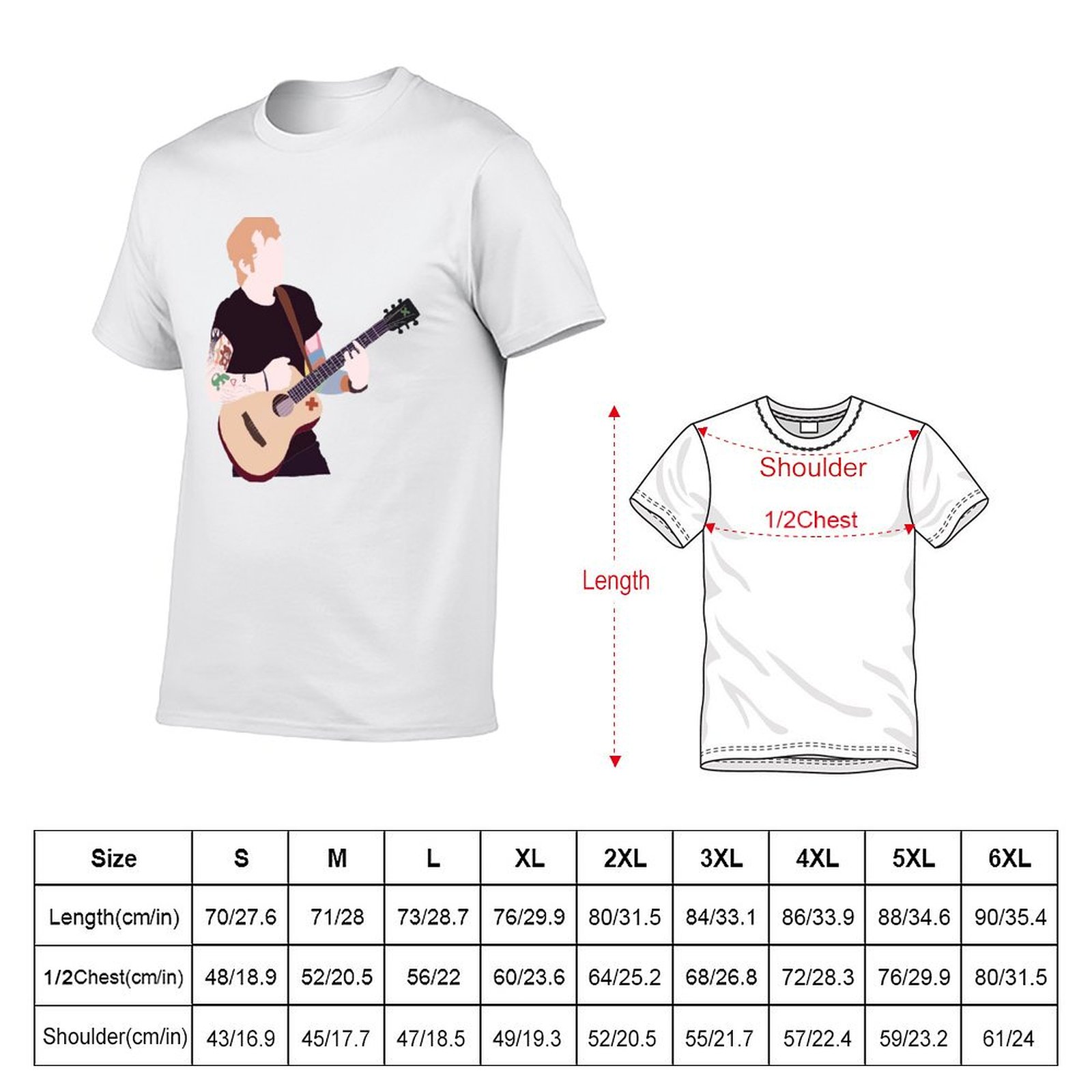 Mercancía oficial de Ed Sheera - Anime Merchandise Shirt reseña y precio