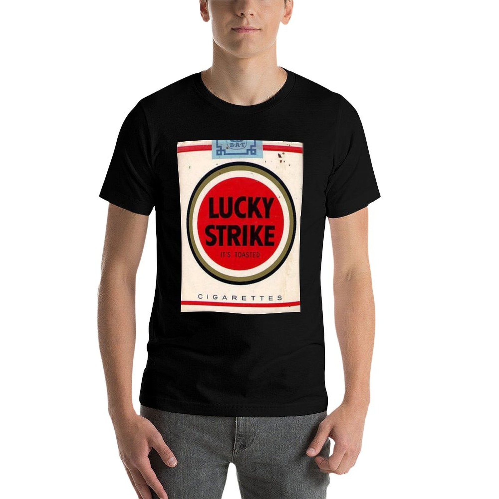Camiseta Lucky Strike Merchand - Anime Merchandise Shirt reseña y precio