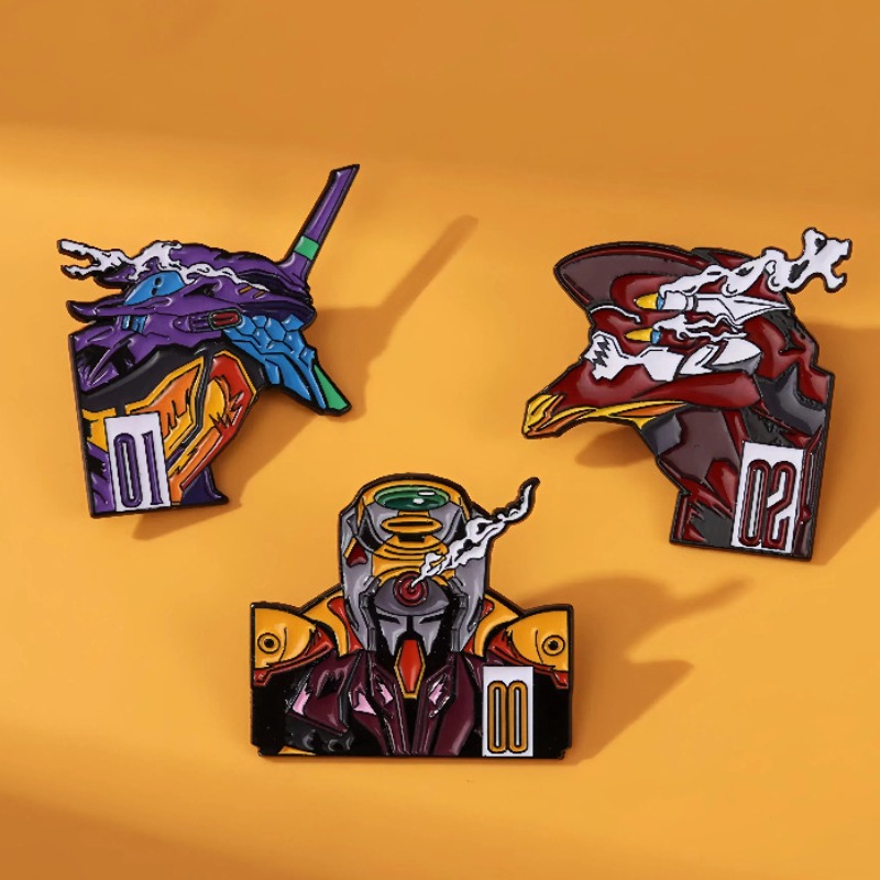 Broche Metálico Neon Genesis,  - Evangelion Anime Merchandise reseña y precio