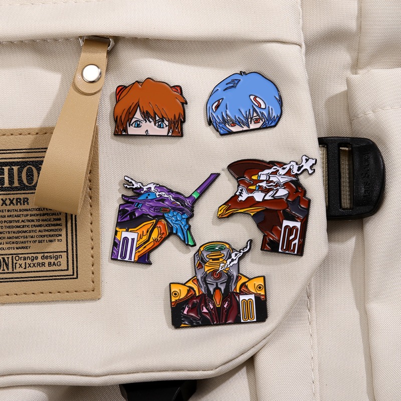 Broche Metálico Neon Genesis,  - Evangelion Anime Merchandise reseña y precio