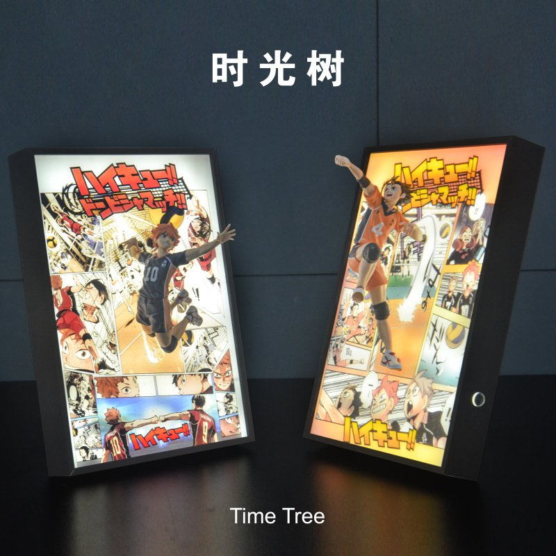 Haikyuu!! Cuadro de Luz 3D de  - Anime Merchandise Haikyuu reseña y precio