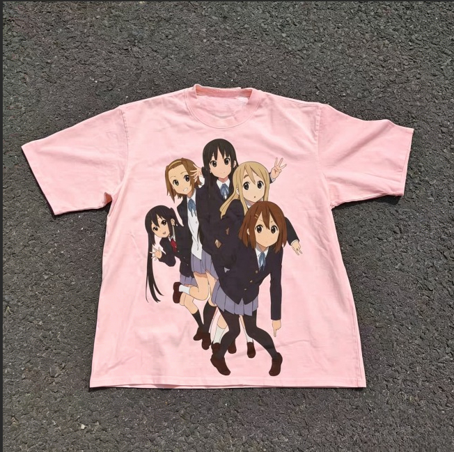 Camiseta de algodón oversize c - Anime Girl Merchandise reseña y precio