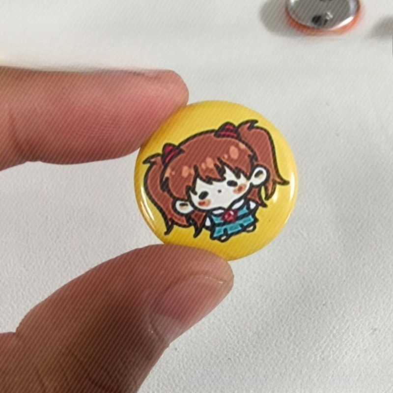 5 unidades de insignias de bot - Evangelion Anime Merchandise reseña y precio