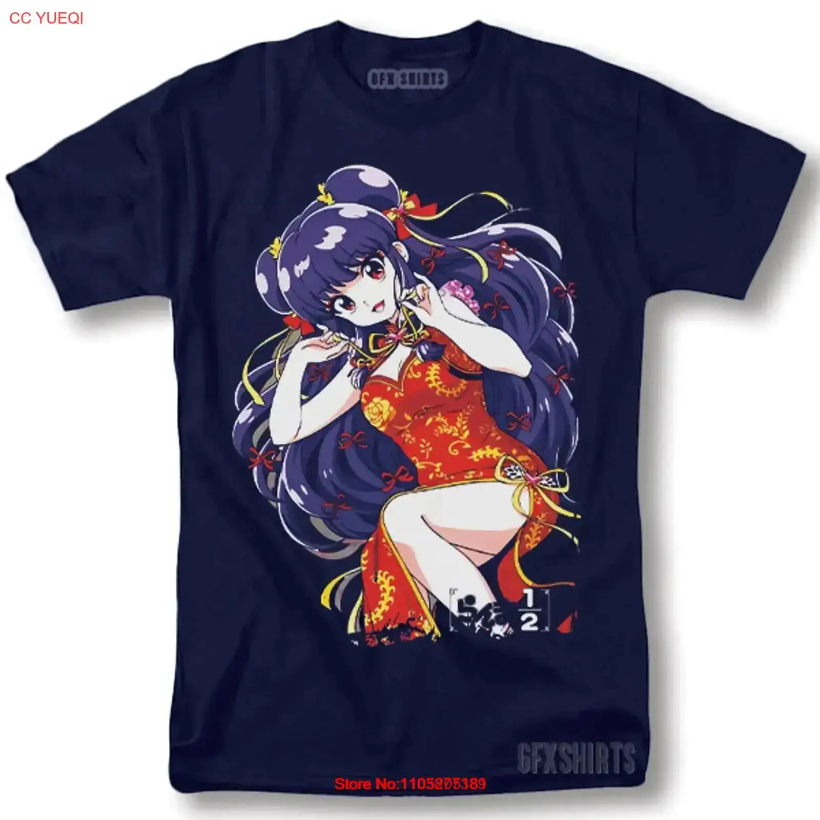 Ranma 1 2 camiseta Anime Manga - Anime Girl Merchandise reseña y precio