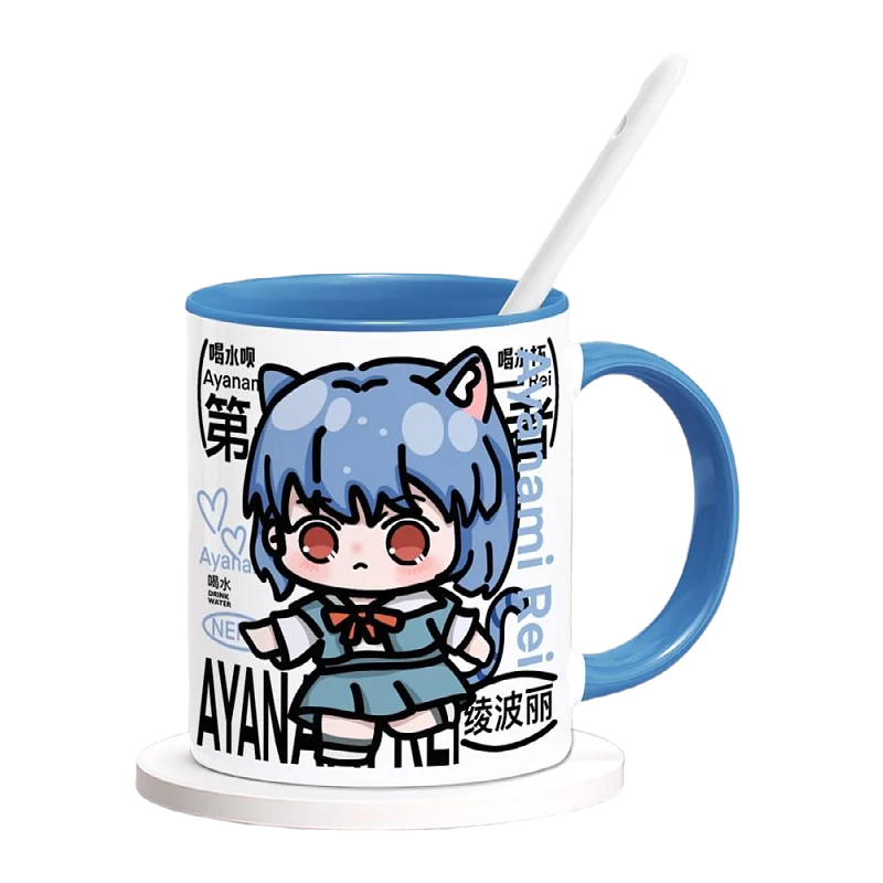 Taza de Café con Diseño de Ani - Evangelion Anime Merchandise reseña y precio
