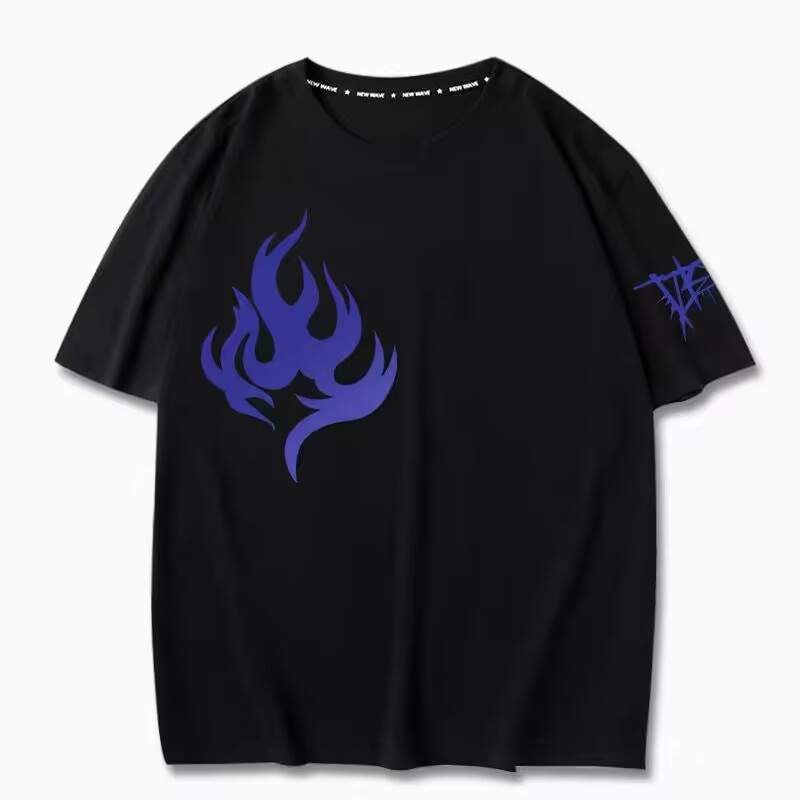 Camiseta holgada de manga cort - Anime Merchandise Shirt reseña y precio