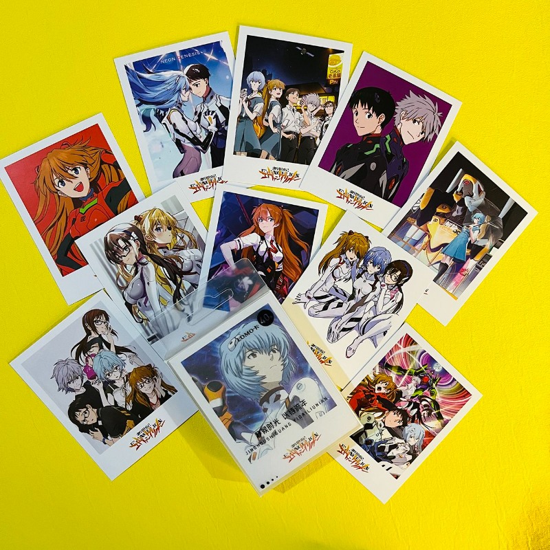 Tarjetas Lomo de Neon Genesis  - Evangelion Anime Merchandise reseña y precio
