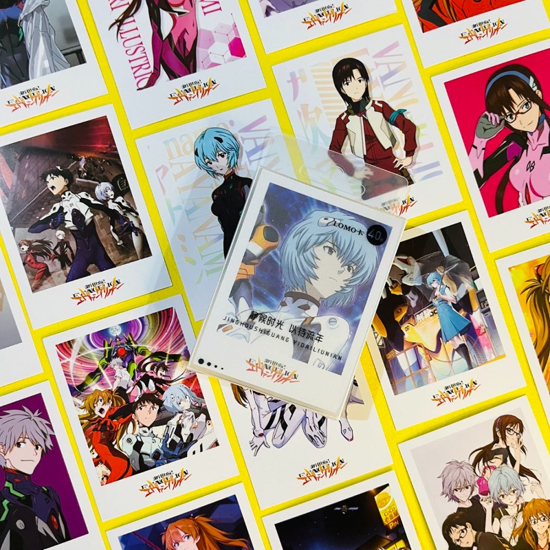 Tarjetas Lomo de Neon Genesis  - Evangelion Anime Merchandise reseña y precio