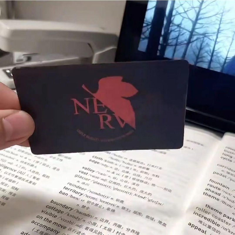 Tarjeta EVA creativa Shinji Re - Evangelion Anime Merchandise reseña y precio