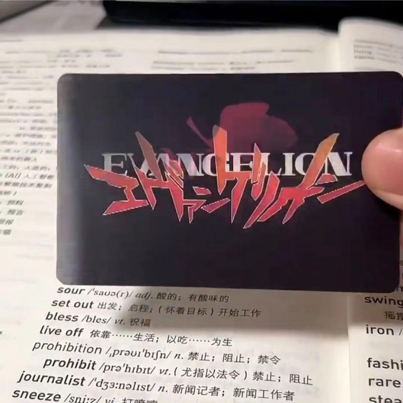 Tarjeta EVA creativa Shinji Re - Evangelion Anime Merchandise reseña y precio