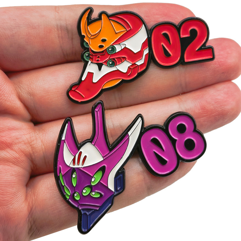 Broches Decorativos de Metal c - Evangelion Anime Merchandise reseña y precio