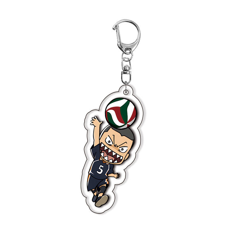 Llavero de acrílico de anime H - Anime Merchandise Haikyuu reseña y precio