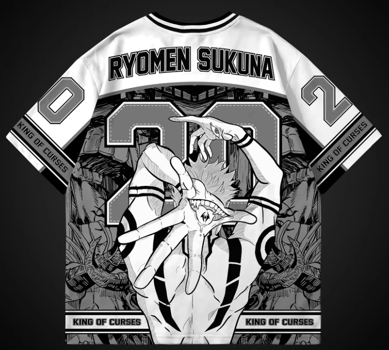 Últimos Jerseys de Jujutsu Kai - Anime Merchandise Shirt reseña y precio