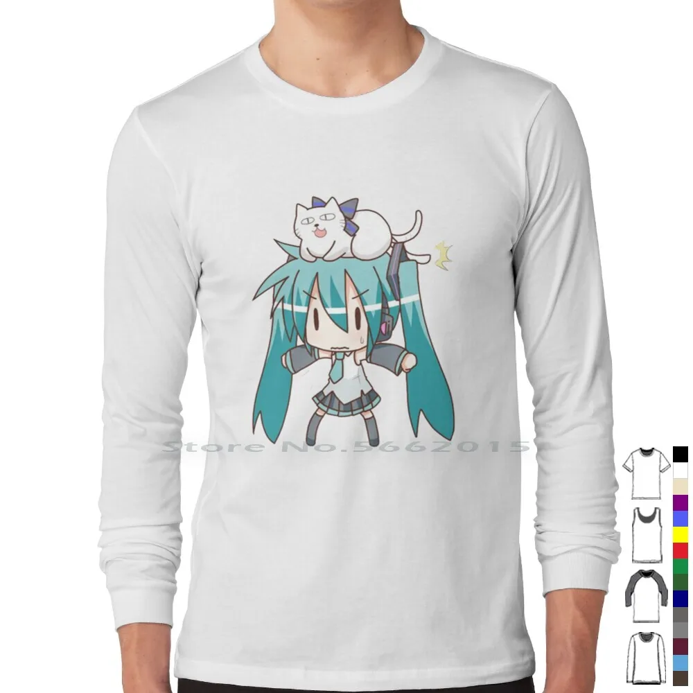 Miku-Camiseta de Manga larga 1 - Anime Girl Merchandise reseña y precio