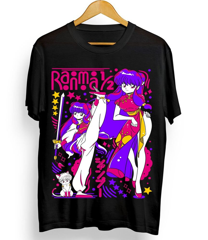 Camiseta Takahashi Ranma 1/2 c - Anime Girl Merchandise reseña y precio