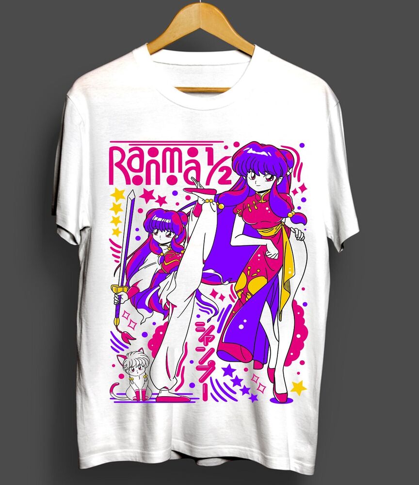 Camiseta Takahashi Ranma 1/2 c - Anime Girl Merchandise reseña y precio