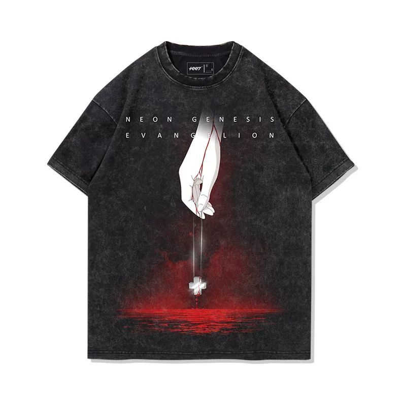 Camiseta de manga corta EVA-01 - Anime Merchandise Types reseña y precio