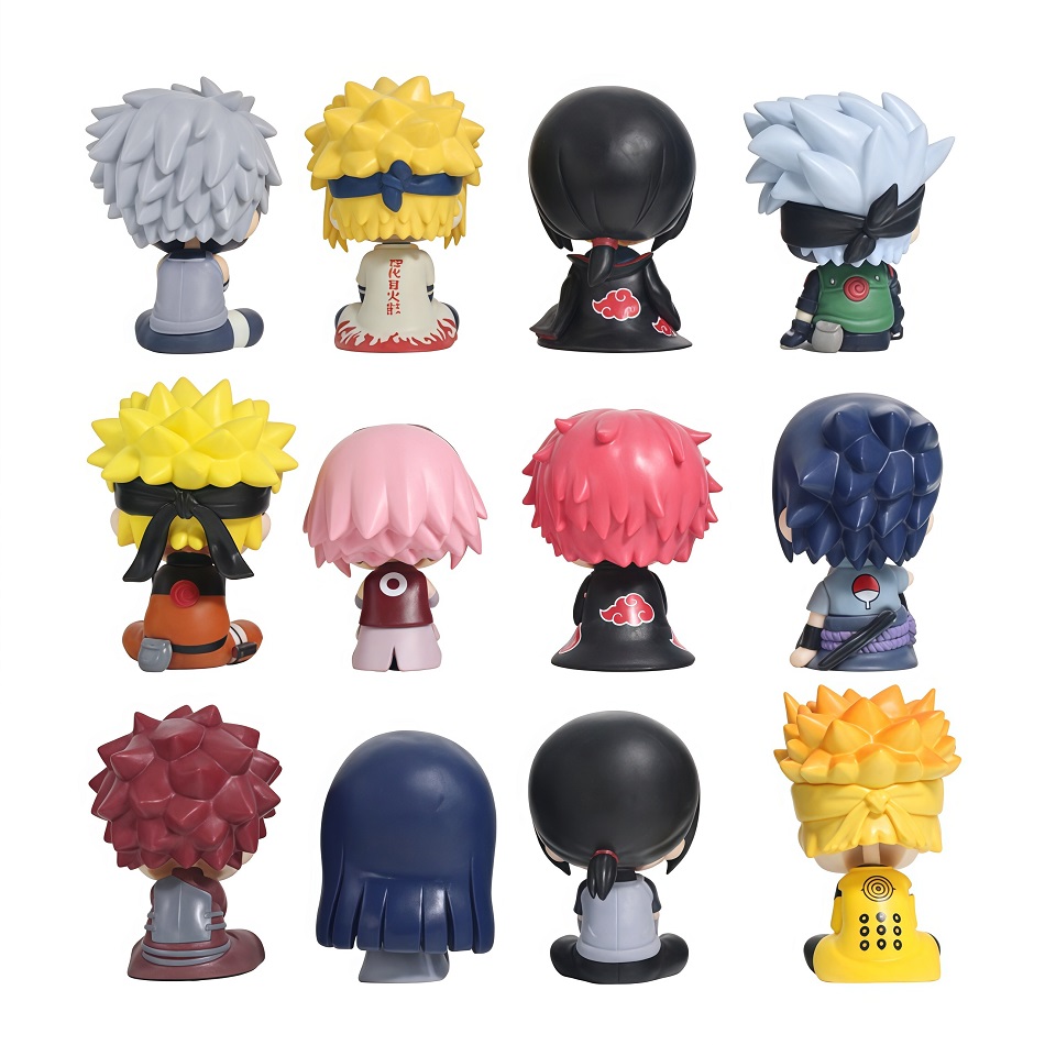 12 Figuras de PVC de Naruto Sh - Rare Anime Merchandise reseña y precio